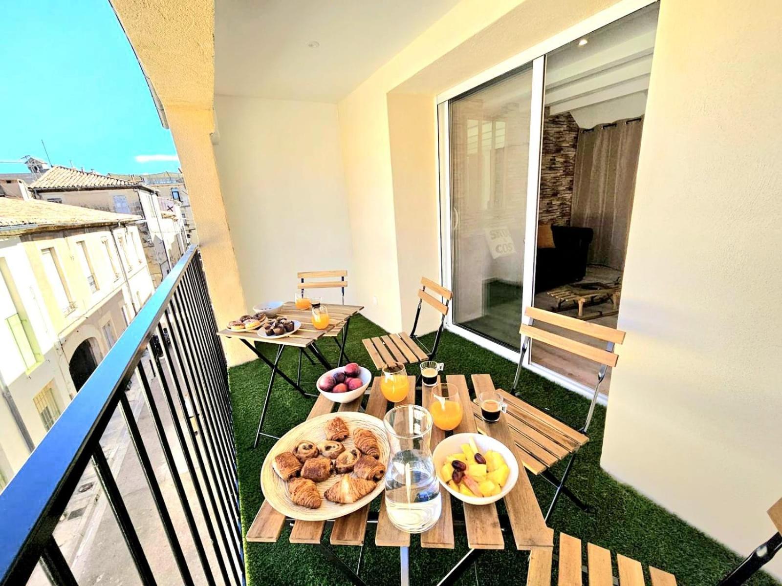 L'Escale Cevenole - Terrasse Et Clim Apartment Nîmes Exterior photo